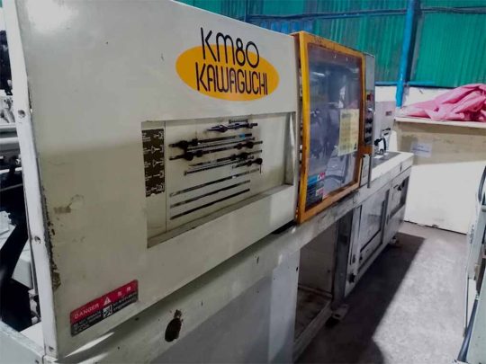 Kawaguchi injection molding machine KM-80C2 plastic machinery in